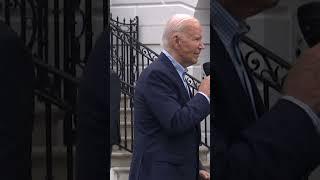 Biden: "I'm not going anywhere"