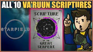 ALL 10 VA'RUUN SCRIPTURES (Book/Magazine) Locations | STARFIELD