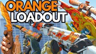 BEST ORANGE Inventory for CS2! (BUDGET Orange Skins Themed Loadout)