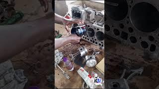 Four cylinder engine  #engine #piston #mechanical