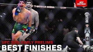 UFC 305 Early Prelims: Best Finishes