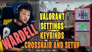 TSM Wardell Valorant Settings Sensitivity Keybinds Crosshair and Setup [Updated Dec 2020]