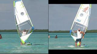 Windsurfing in Light Wind (Bonaire 2015)
