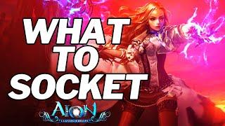 Aion Classic EU MANASTONES GUIDE! - What to Socket? Beginners Guide 2023