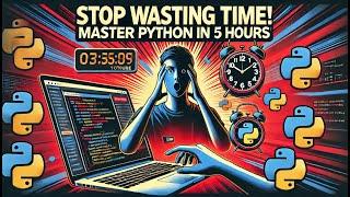 STOP Wasting Time! Master Python in 5 Hours!