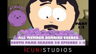 All Member Berries Scenes (1 of 2) in South Park Season 20 Episodes 1 to 5