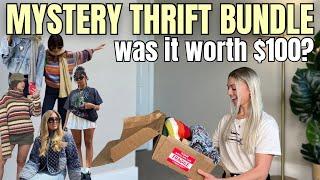 Unbox a Thrifted Mystery Style Bundle based on my Pinterest - I paid $100