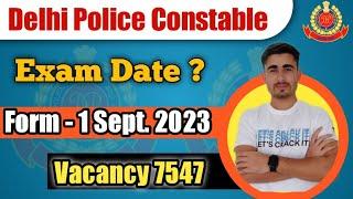 Delhi Police Constable Vacancy 2023 || Age Criteria || Selection Process || Qualification