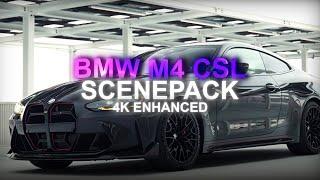 Bmw M4 CSL 4K Car Clips | 4K | FREE CLIPS | ScenesbyZero