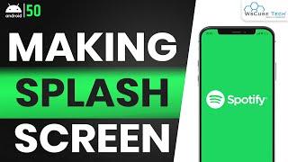 Making Splash Screen in Android Studio (Step-by-Step) | Splash Screen Tutorial