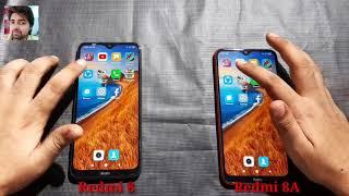 Redmi 8 Vs Redmi 8A full speed test