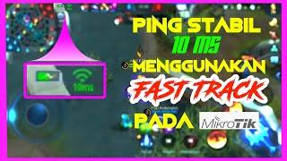 TERBARU : SETTING MIKROTIK UNTUK GAME | MAIN ML PING STABIL 10 ms GILAAA . . Wajib Dicoba