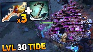 x3 Divine Rapier TidehunterOne Shot 47 Kills Comeback | Dota 2 Gameplay