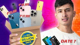 iPhone 15 Price in Flipkart Big Billion Days SALE 2024 | Price Drop iPhone 12, iPhone 13, iPhone 14