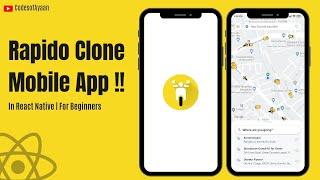 Rapido App in React Native | Project Setup and Splash Screen | For Beginners