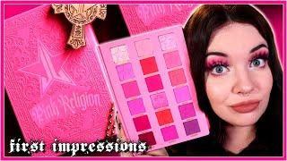 Jeffree Star Cosmetics Pink Religion Palette | First Impressions