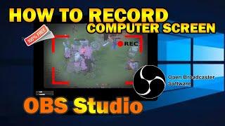 BEST WAY TO RECORD COMPUTER SCREEN || FREE APPS OBS STUDIO SCREEN RECORDING TUTORIAL