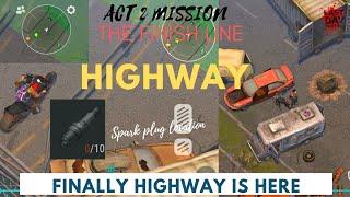 ACT 2 | HIGHWAY | is here | Mission Finish line | Last day on earth survival.