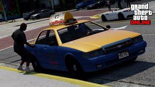 Becoming a Taxi Driver in GTA Online