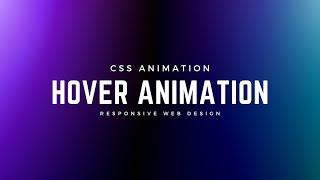 Pure CSS Image Hover Overlay Effect | Responsive Web Design