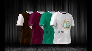 360 3D T Shirt Mockup After effects tutorial