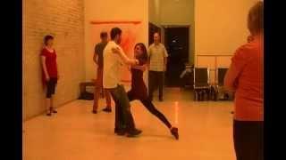 Argentine Tango Lesson - Americana, Boleos, Sacadas, Contra Boleo, Colgada