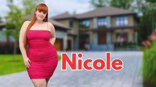 Nicole - Curvy Plus Size Model - Wiki , Bio, Fashion And Body Positivity