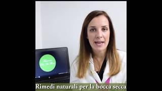 Rimedi naturali per la bocca secca