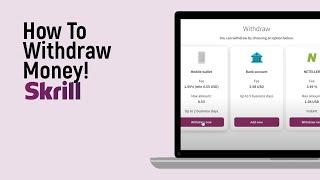 How to Withdraw Money from Skrill Website [easy]