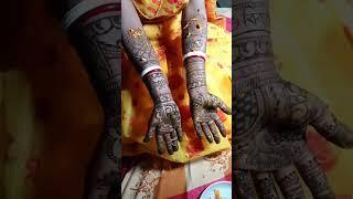 yesterday mehndi work ️ #bridalmehndi #hennadesign #doneby @gargikarmakar8983 ️