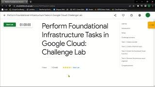 Perform Foundational Infrastructure Tasks in Google Cloud Challenge Lab Solution [ GSP315 ]