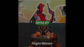 Hellboy (Injustice 2) vs Doom Slayer #hellboy #doometernal #vsedit #edit #debate #1v1 #battle