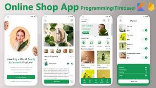 Online Shop Android Studio Project Kotlin MVVM & Firebase - Ecommerce Programming