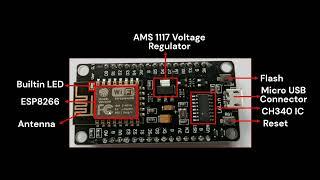 NodeMCU pinout ||  Introduction to NodeMCU || Getting Started with the NodeMCU ESP8266 WiFi Module