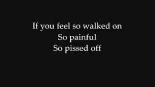 Three days grace- lets start a riot lyrics