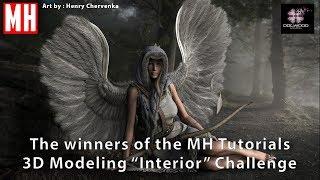 The winners of the MH Tutorials 3D Modeling "Interior" challenge are...