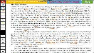 53-ÖABT YENİ TÜRK EDEBİYATI-GAZETECİLİK-İLK GAZETELER