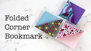 Folded Corner Bookmarks