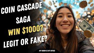 Coin Cascade Saga Review - Making Money Dropping Coins?!