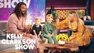 Kelly's Kids Ask Jason Momoa Their Burning 'Aquaman' Questions