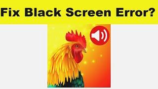 How to Fix Animal Ringtones App Black Screen Error Problem in Android & Ios | 100% Solution