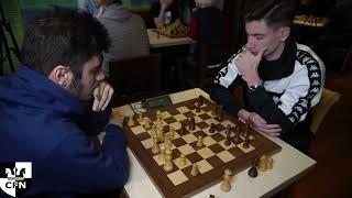 IM S. Arslanov (2324) vs FM K. Klyukin (2405). Chess Fight Night. CFN. Blitz