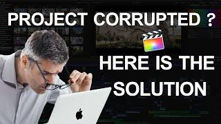 FCPX  Project Corrupted | RESTORE CORRUPTED PROJECT | FCPX Tutorials | iLearnhub