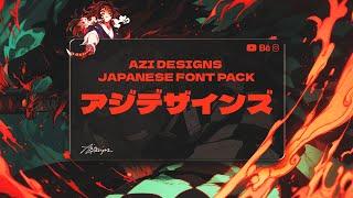 BEST JAPANESE FONTS 2023 (FREE)