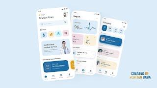 Flutter Medical App Ui  | Speed Code |