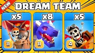 BEST ATTACK STRATEGIES = DRAGON + DRAGRIDER + LOONS = MOST BEST COMBO SMASHING TH 16 CLASH OF CLANS