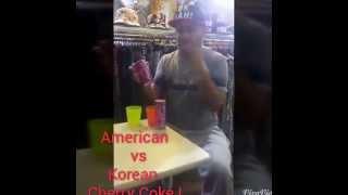 America vs north Korea cherry coca cola best testi