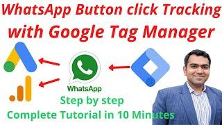 How to track Whatsapp button click with Google Tag Manager 2023