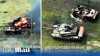 T-90M ‘Breakthrough’ destroyed by Kraken special forces in Chasiv Yar