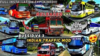 How to add INDIAN TRAFFIC MOD FOR BUSSID V4.3 | Bus Simulator Indonesia | New HORNS | New TRAFFIC